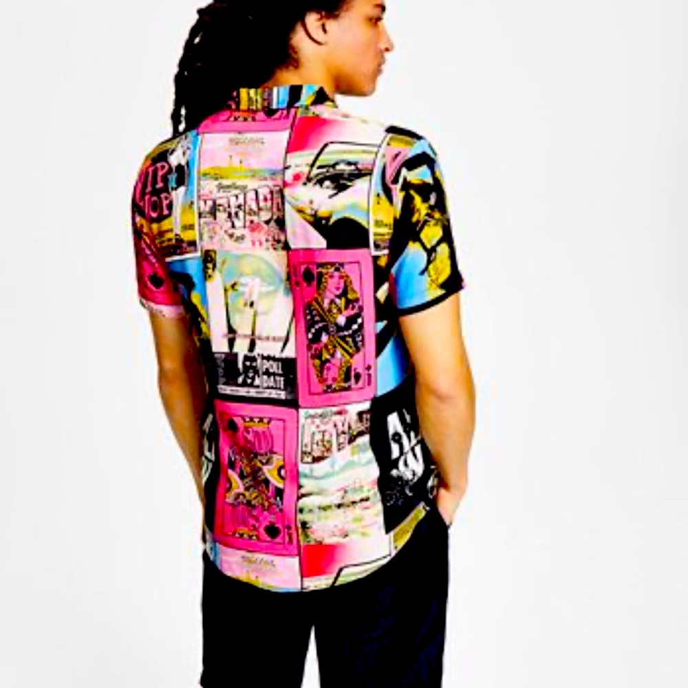 Men's Vintage Resort slim fit Shirt.